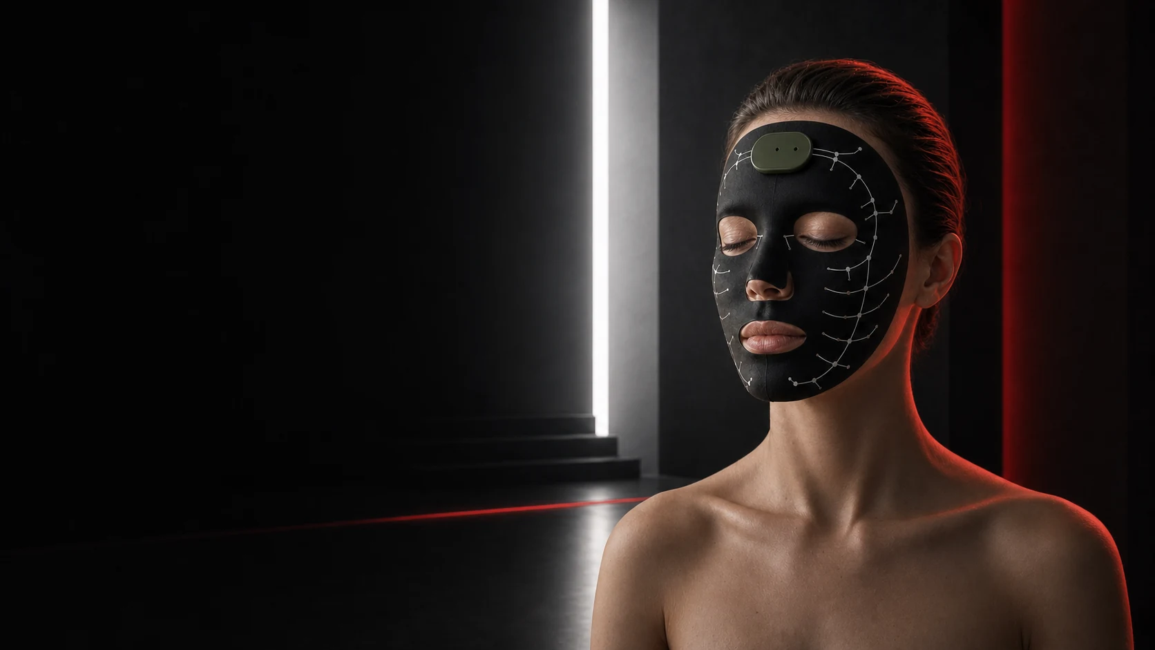 AI Microcurrent Revitalizing Mask — Second-skin fit